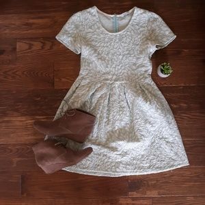 Francesca's light blue dress